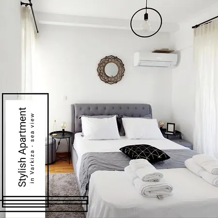 Varkiza Sea View Apartment - Free Parking Vári Exterior foto